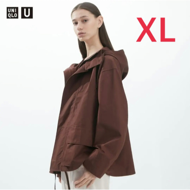 UNIQLO U 2023ss リラックスパーカー ブラウン XL - ブルゾン