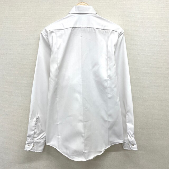 Deadstock U.S.ARMY DSCP Garrison Collection Dress Shirt アメリカ軍 ミリタリー ドレスシャツ ロングスリーブ 長袖 サイズ：15.5×34/35-A ホワイト MADE IN U.S.A デッドストック 新古品 the perfect fit 古着楽天市場店 メンズのトップス(シャツ)の商品写真