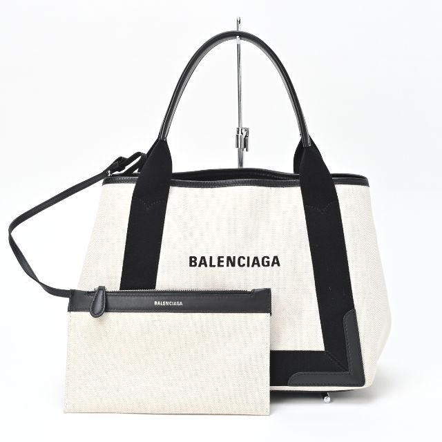 Balenciaga - バレンシアガ ネイビーカバス スモール【中古】商品番号 S-152788