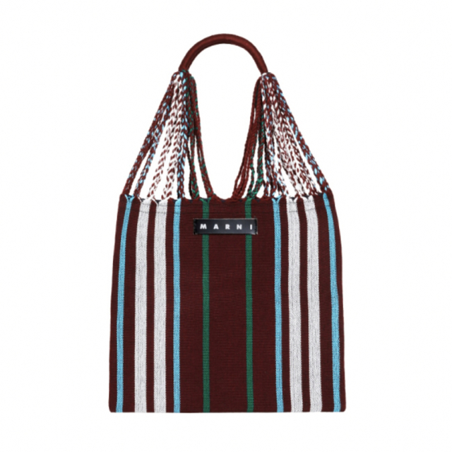 【新品未使用】MARNI マルニ ハンモックバッグ ダークレーズン | フリマアプリ ラクマ