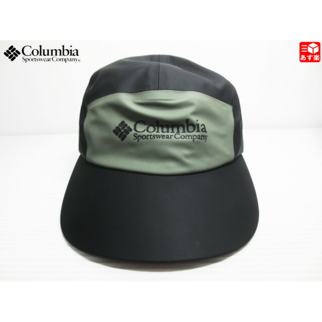 Columbia(コロンビア)のコロンビア Columbia Limited IBEX 5-PANEL Hat 5パネル キャップ　サイズ：O/S　Unisex Sam Larson WATERPROOF ブラック×オリーブ系 新品 メンズの帽子(キャップ)の商品写真