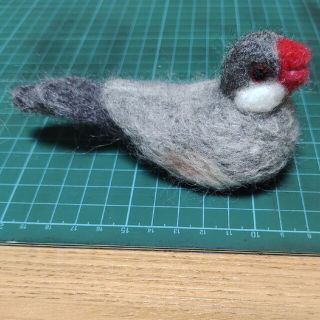 ハンドメイド　文鳥(その他)