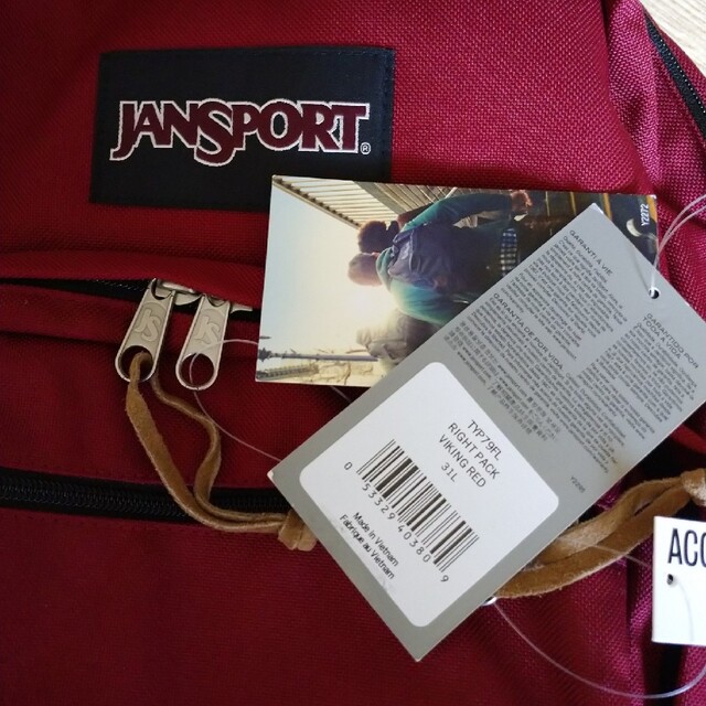 JANSPORT(ジャンスポーツ)の【新品未使用】JANSPORT バックパック メンズのバッグ(バッグパック/リュック)の商品写真