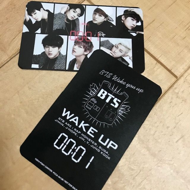 日/祝も発送 BTS 防弾少年団 WAKE UP ジミン トレカ 公式