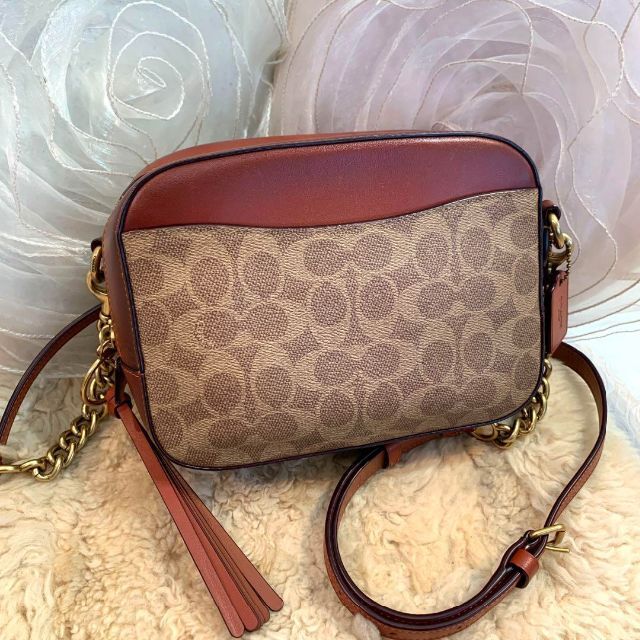 ☆超美品☆COACH コーチ シグネチャー ショルダーバッグ カメラバッグ