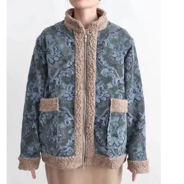 Needles(ニードルス)のNeedles Tibetan Jacket-Damask Velvet Jq メンズのジャケット/アウター(ブルゾン)の商品写真