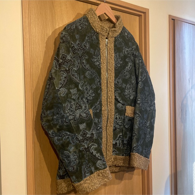 Needles(ニードルス)のNeedles Tibetan Jacket-Damask Velvet Jq メンズのジャケット/アウター(ブルゾン)の商品写真