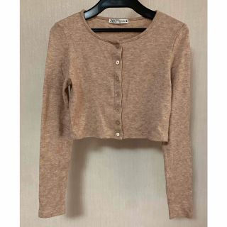 ザラ(ZARA)のZARA ショート丈カーディガン(カーディガン)