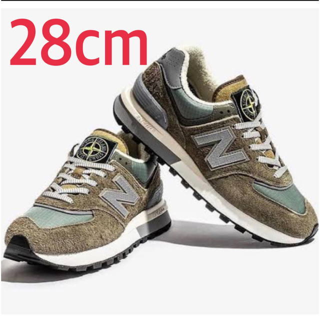天然石ターコイズ Stone Island × New Balance 574 Legacy 28 - 通販
