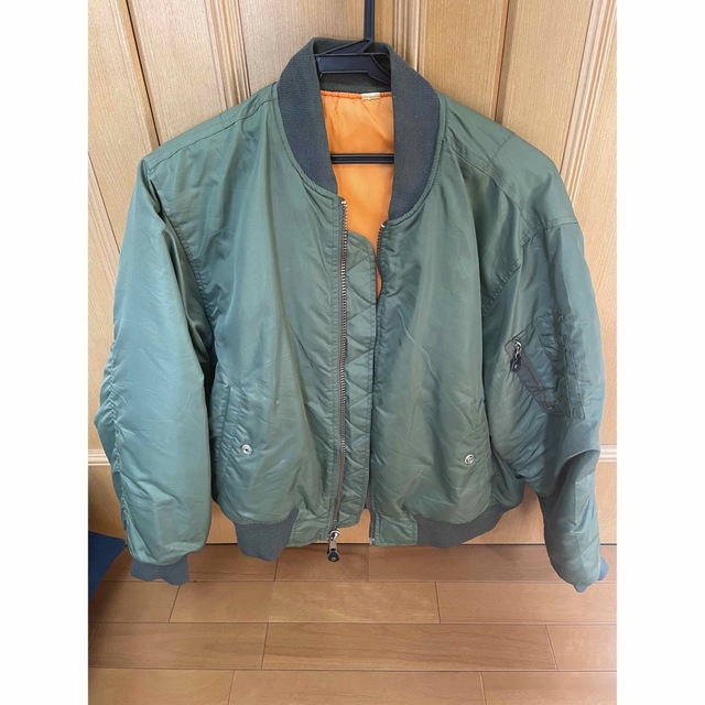 古着　ミリタリー  MA-1 メンズのジャケット/アウター(フライトジャケット)の商品写真