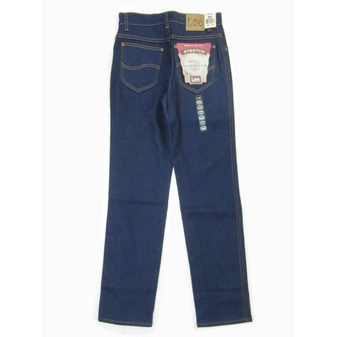 Deadstock LEE 200 STRETCH JEANS/リー 200 ストレッチデニム 真っ紺 Made in U.S.A 【W27.5 L32】【デニムパンツ】【ジーンズ】【STRAIGHT SEAT】