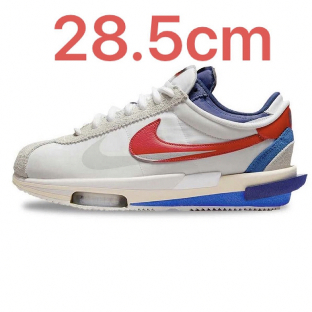 sacai Nike Cortez WhiteandUniversityRed