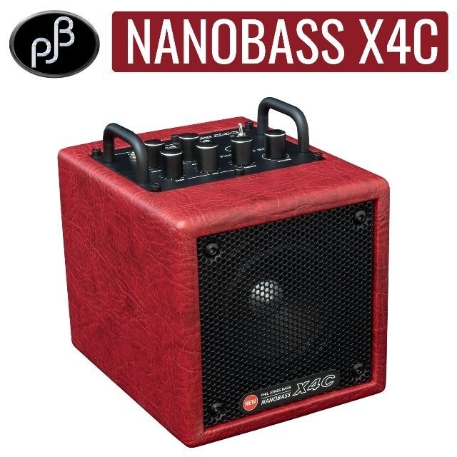 国内正規品メーカー保証付Phil Jones Bass (PJB) NANOBASS X4C RED