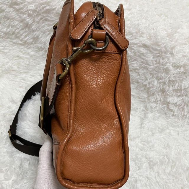 COACH(コーチ)のコーチ レザー2wayショルダーバッグ ビジネスバッグ F71171 メンズのバッグ(ビジネスバッグ)の商品写真