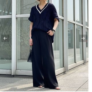 AP STUDIO - AP STUDIO エラスティックパンツ 38サイズの通販 by