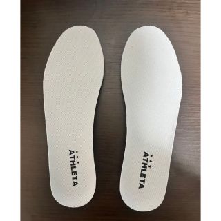 アスレタ(ATHLETA)のアスレタ　中敷き　24cm ホワイト(シューズ)