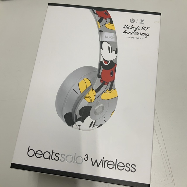 ワイヤレスBeats solo3 wireless ミッキーマウス　生誕90周年