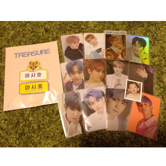 TREASURE(トレジャー)のTREASURE マシホ ネームタグ トレカセット MASHIHO photo エンタメ/ホビーのCD(K-POP/アジア)の商品写真