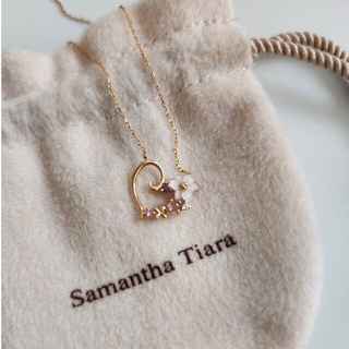 サマンサティアラ(Samantha Tiara)のSamanthaTiaraサマンサティアラ　ネックレスK18【美品】(ネックレス)