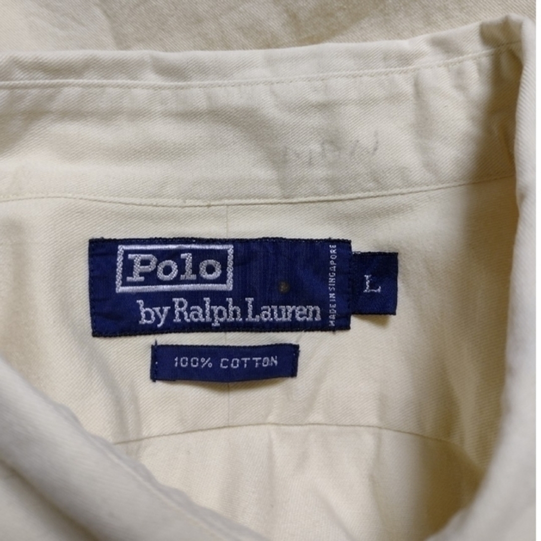 POLO RALPH LAUREN(ポロラルフローレン)の90s ポロ ラルフローレン FLORIDA シャツ 1993 L フロリダ メンズのトップス(シャツ)の商品写真