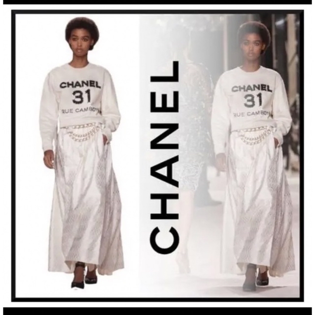 chanel プルオーバー　スウェット　S