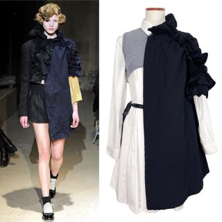 COMME des GARCONS - 21AW noir kei ninomiya フリル ハーネス ベスト ...