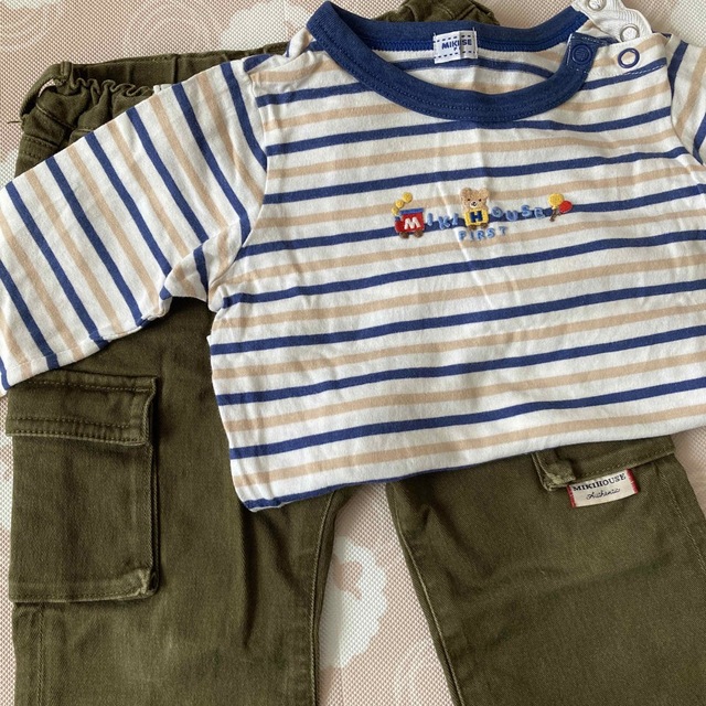 ミキハウス 上下セット80センチ
