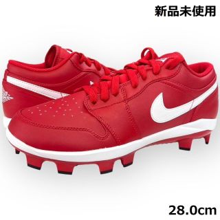 ナイキ(NIKE)の新品 ナイキ ジョーダン 野球 ポイントスパイク レトロ1ロー 28.0cm(シューズ)