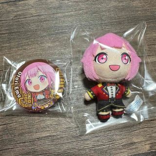 プロセカくじ　vol.3　鳳えむ 缶バッジ&ぷちぬい(キャラクターグッズ)