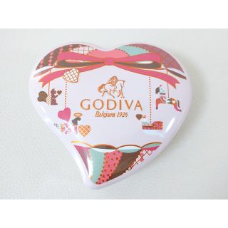 ゴディバ(GODIVA)のゴディバ ミニキューブ缶 空き缶 2023年(小物入れ)