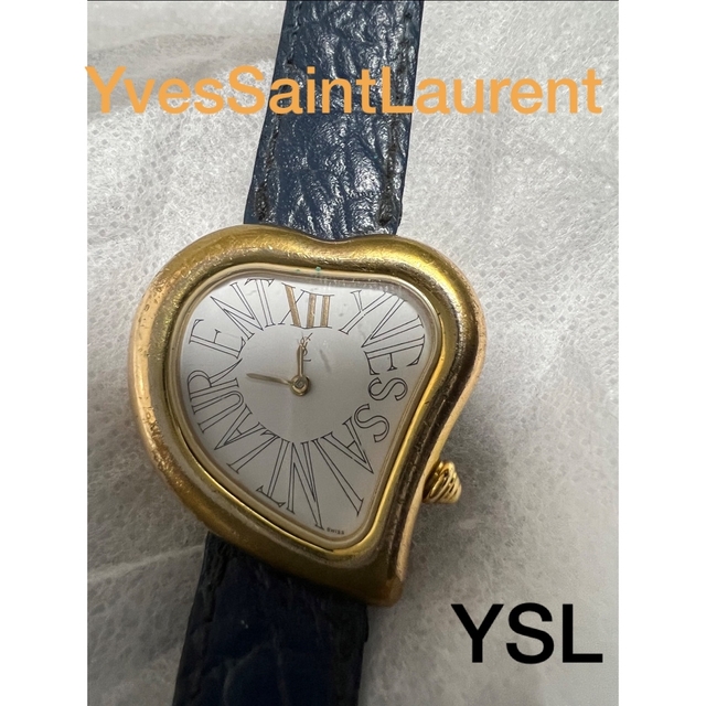 YvesSaintLaurent イヴサンローラン　ハート型　腕時計　ジャンク