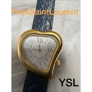 イヴサンローラン(Yves Saint Laurent)のYvesSaintLaurent イヴサンローラン　ハート型　腕時計　ジャンク(腕時計)