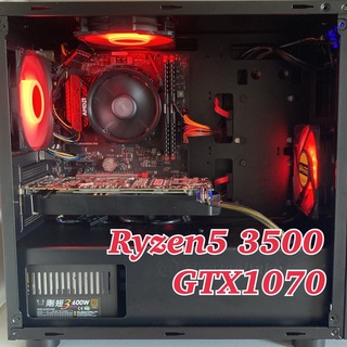 【今日限定価格】GTX1070 Ryzen5 3500 ゲーミングPC SSD