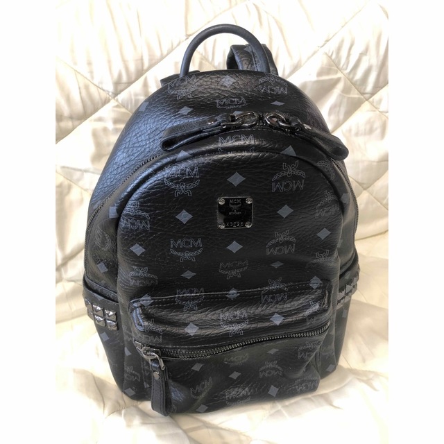 MCM - MCM ヴィセトス リュック ブラック スタッズ スモールサイズの