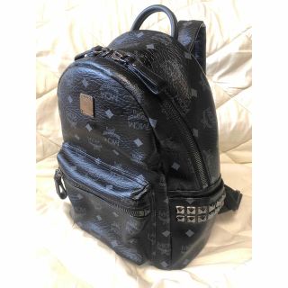 エムシーエム(MCM)のMCM ヴィセトス リュック ブラック スタッズ スモールサイズ(リュック/バックパック)