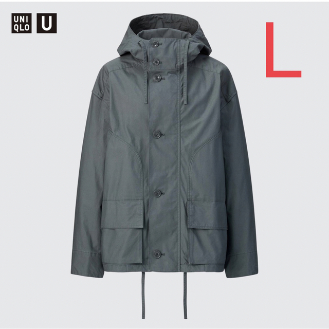 リラックスパーカ　ユニクロU　2023SS　UNIQLO U  Lサイズ