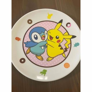 ポケモン(ポケモン)のピカチュウ　メラミンプレート　1枚(キャラクターグッズ)