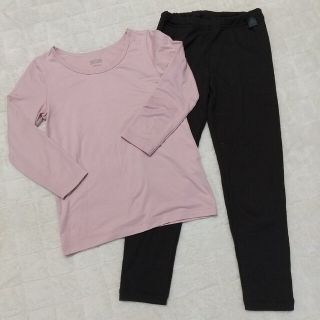 ユニクロ(UNIQLO)のヒートテック120上下セット(下着)