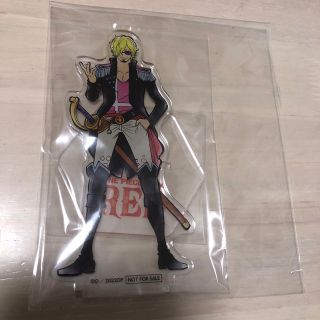 ワンピース(ONE PIECE)のワンピース 麦わらストア 出張店 抽選 ビックアクリルスタンド サンジ(キャラクターグッズ)