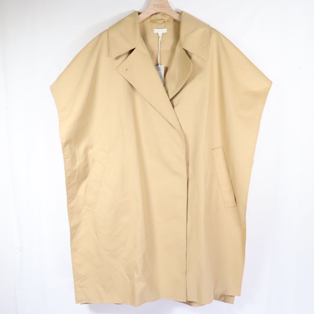 COS - COS コス　トレンチケープコート　レディース　M/Lサイズ　ベージュ　未使用品