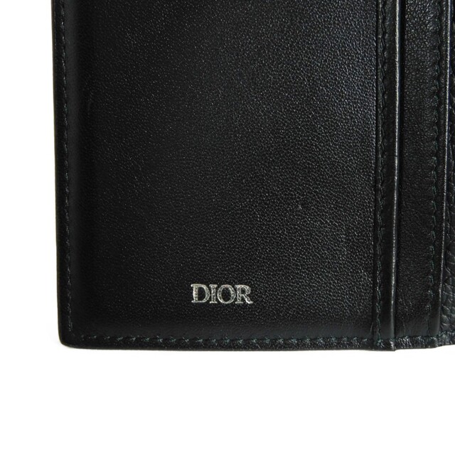 Dior(ディオール)のディオール バーティカル ロングウォレット 二つ折り CD ICON ブラック 長財布 2ESBC002CDI_H00N メンズのファッション小物(長財布)の商品写真