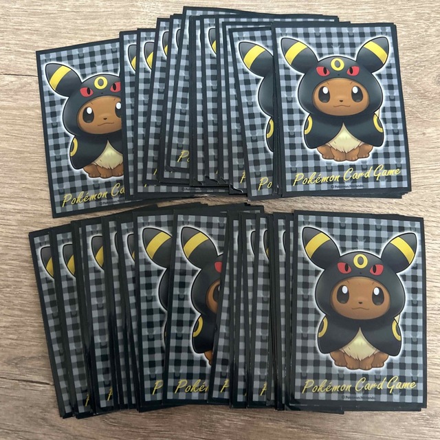 ポケモン - イーブイ ポンチョシリーズブラッキー スリーブの ポケモン - イーブイ ポンチョシリーズブラッキー スリーブの