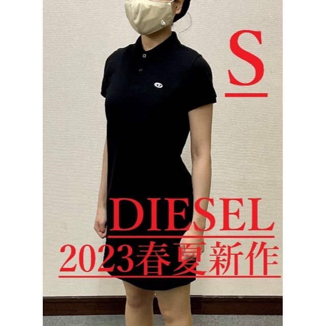 ディーゼル レディース ワンピース 0023 ブラック Sサイズ 新品タグ付