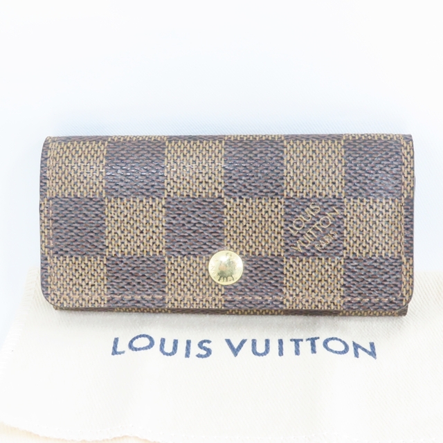 ルイ・ヴィトン キーケース ミュルティクレ ４連 ダミエ LOUIS VUITTON Ts759891