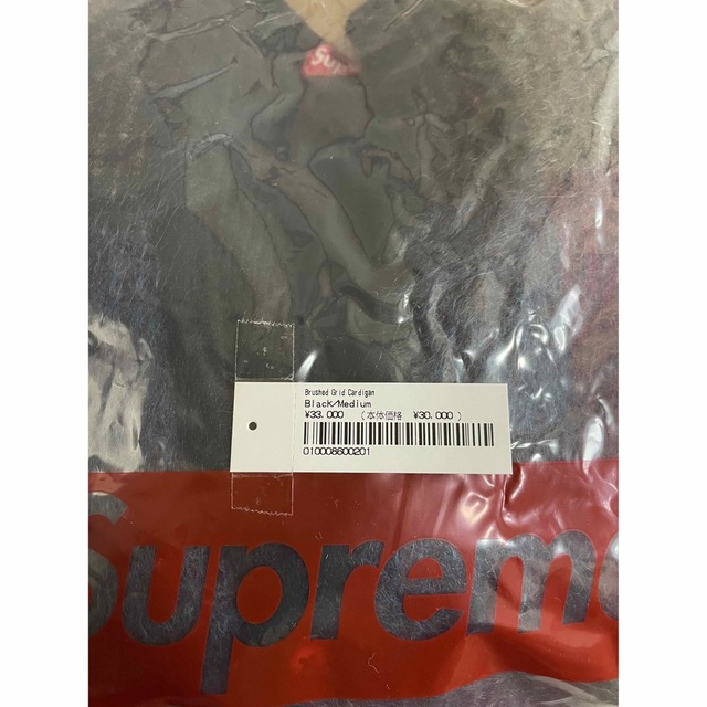 Supreme - supreme brushed grid cardigan Mサイズの通販 by ベル's