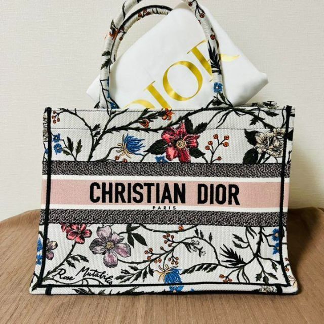 Dior - ディオール Dior ブックトート 超人気・入手困難！完売柄❤︎ローザムタビリス