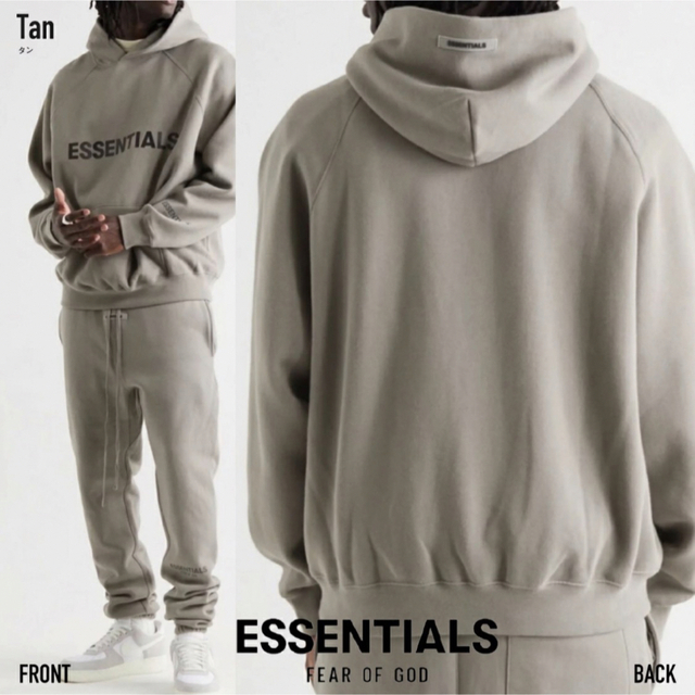 FEAR OF GOD - FEAR OF GOD エッセンシャルズパーカー の通販 by はる