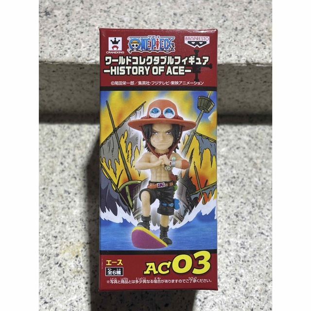 ワンピース ワーコレ HISTORY OF ACE AC03 エース エンタメ/ホビーのフィギュア(アニメ/ゲーム)の商品写真