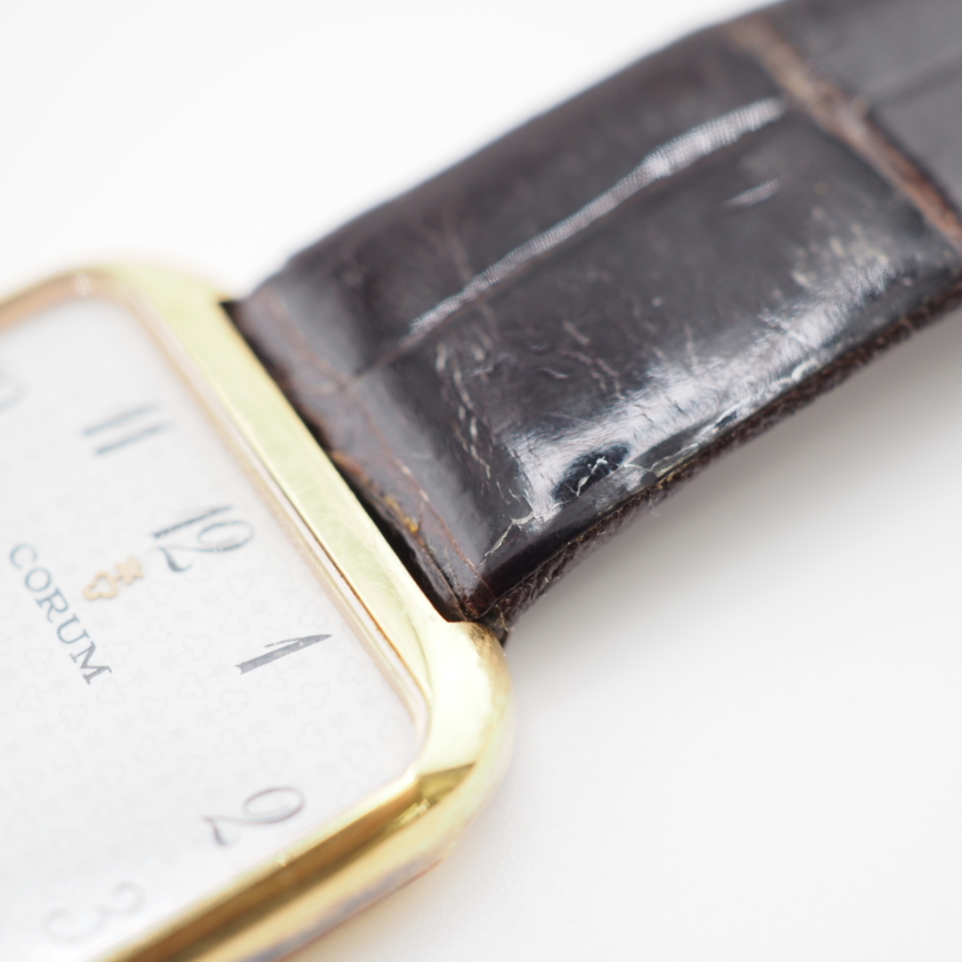 CORUM(コルム)のコルム CORUM 腕時計
 K18 手巻き 57481 ブラウン メンズの時計(腕時計(アナログ))の商品写真