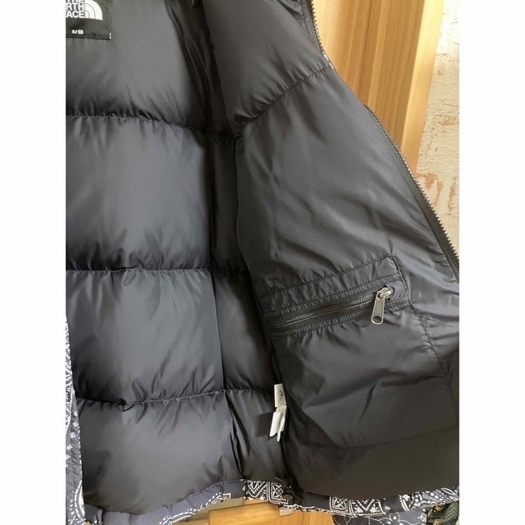 THE NORTH FACE - 美品 海外限定 ペイズリー柄 ヌプシダウンジャケット